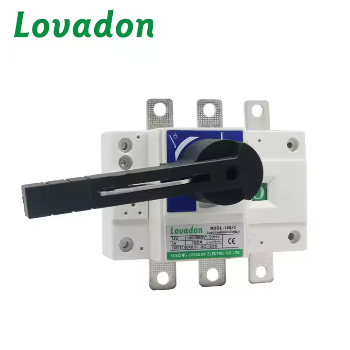 NDGL-160 3P Low Price Supply Power Disconnect Switch NDGL-160-3 Isolators Disconnect Switch