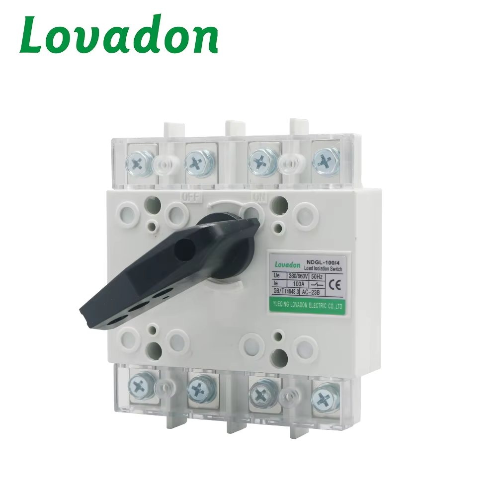 NDGL-100 4P Cheaps Wholesale Electric Disconnect Switch NDGL-100-4 Ac Disconnecting Switch