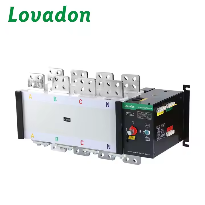 NDQ5-1250 4P High Quality 4P Automatic Transfer Switch Power Changeover 1250 Amps with Maximum Currents of 1250A
