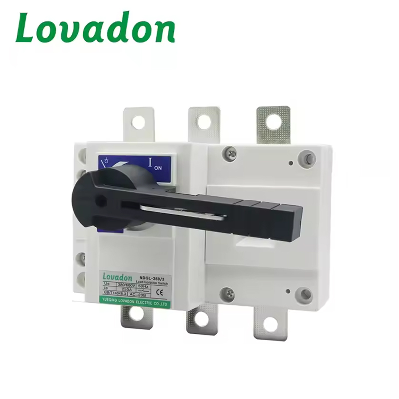 NDGL-250 3P Wholesale Low Price 250a Disconnect Switch NDGL-250-3 3 Phase Disconnect Switch
