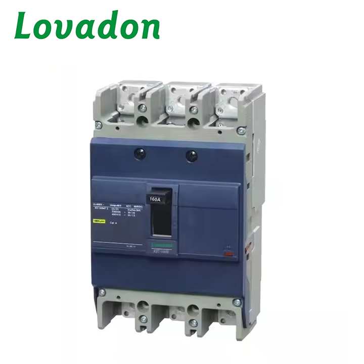 EZC-160 3P Mccb 80a 100a 125a 160 Amperios Ezc Series Electrical Mccb Molded Case Circuit Breaker