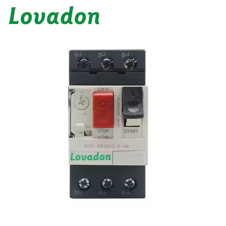 GV2-ME08 Brand New Magnetic 2 Poles Universal C63 AC Electrical Mini Miniature Gv2  Motor protection Thermal Circuit Breakers Mcb