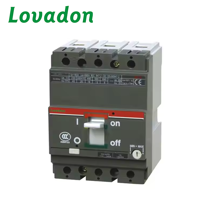 LBB-160 3P IEC 60947-2 Electrical Installation MCCB 160 Amp Moulded Case Circuit Breaker
