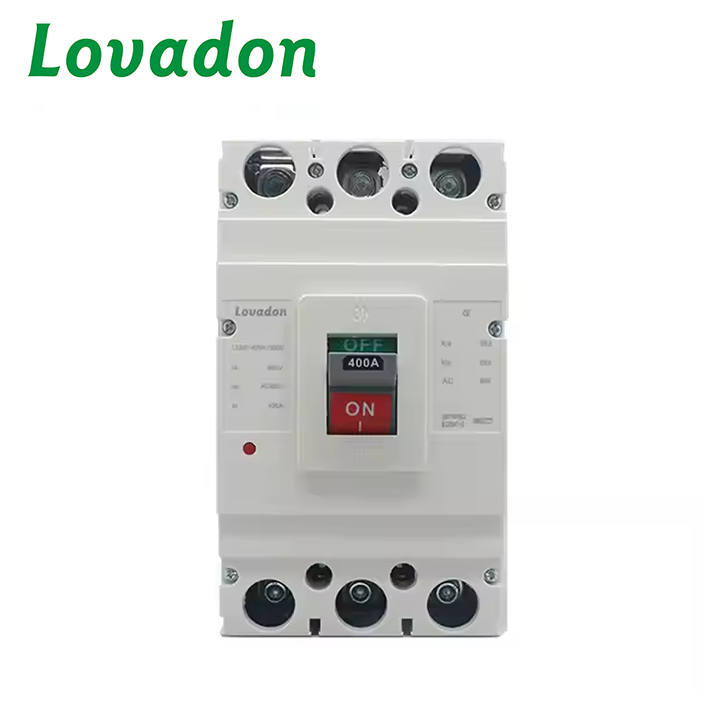 LCM1-400L 3P Plastic Moulded Case Circuit Breaker MCCB Switch AC400A Capacity