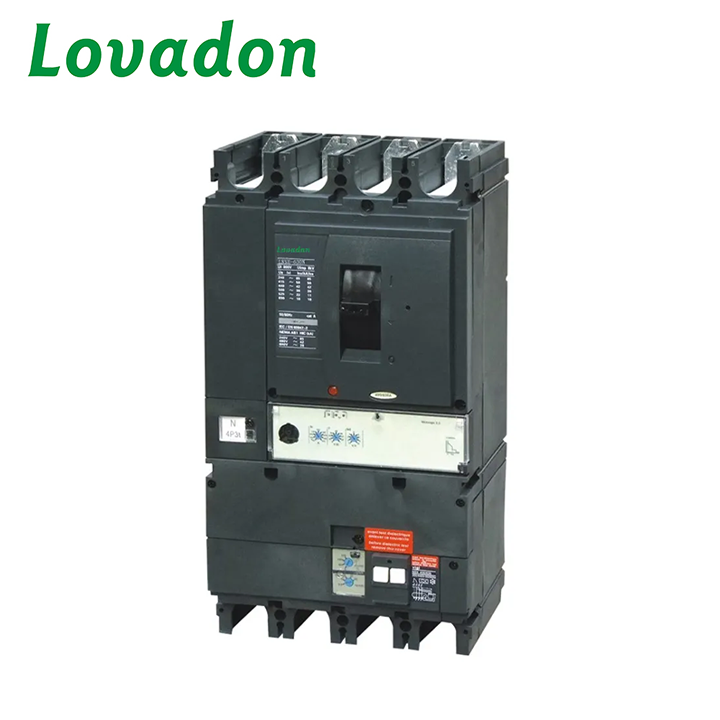 LNSE-1000 4P Electrical MCCB 800A  1000A Moulded Case Leakage Circuit Breaker