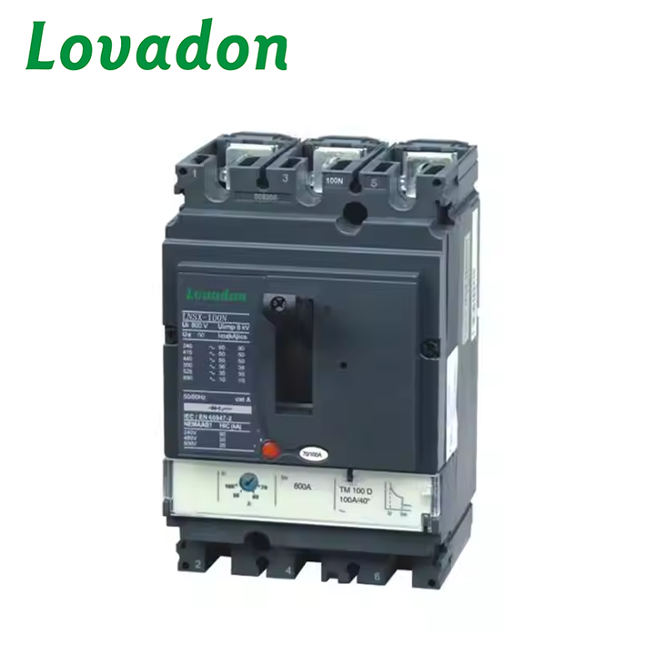 LNSX-100N 3P Ac 690v Three Phase Molded Case Electrical Mccb Circuit Breaker
