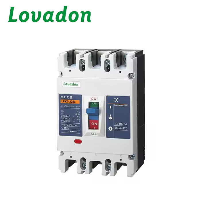 LPM-225A 3P 100A-225A Moulded Case Circuit Breakers MCCB DC Circuit Breaker