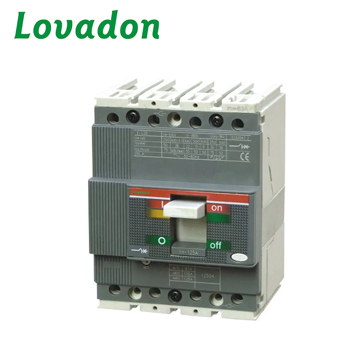 T125 4P Industrial Moulded Case Circuit Breaker 100-250A MCCB Series Competitive Price Product Category