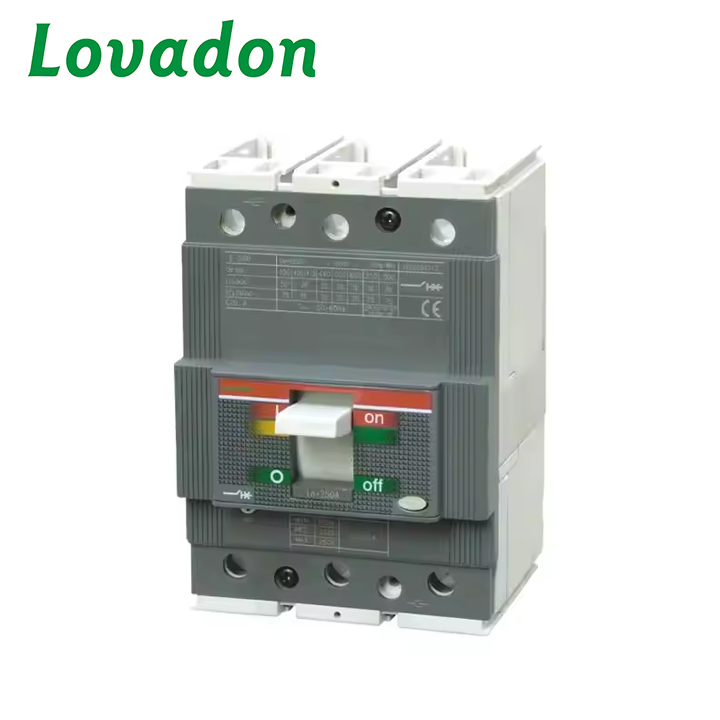 T250 3P 125 Amp New Type AC Low Voltage MCCB Moulded Case Circuit Breaker with 30ka Breaking Capacity