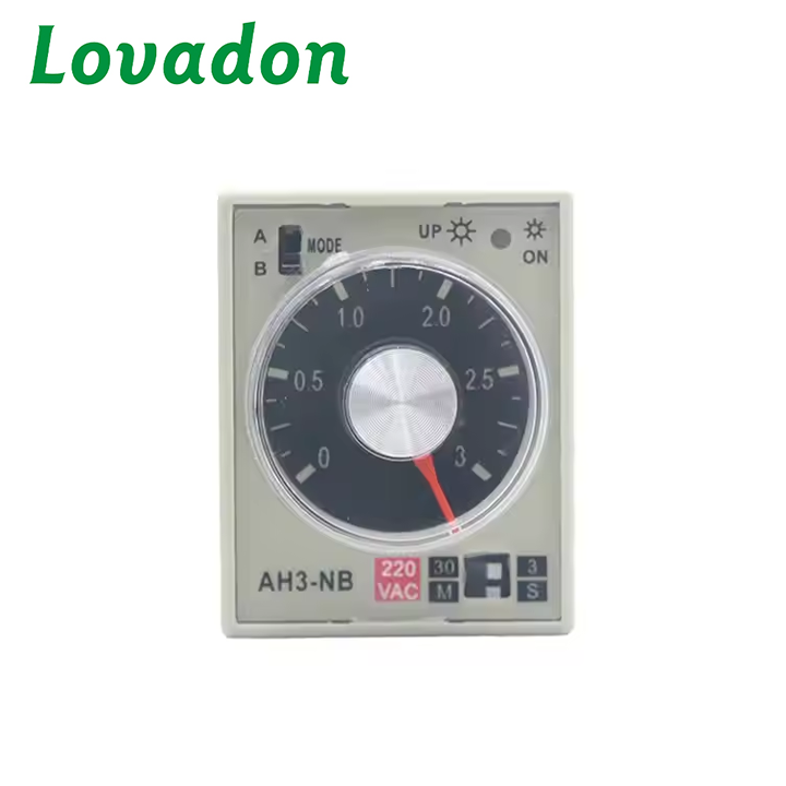 AH3-NB AC 110V/220V/380V Digital Time Delay Relay Repeat Cycle Time Relay
