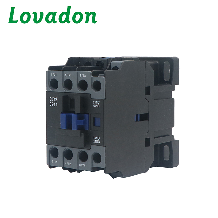 CJX2-0911 Wholesale Professional Commercial Electrical Contactor CJX2-0911 Normally Closed AC Contactor with 380V 110V Rating Voltage