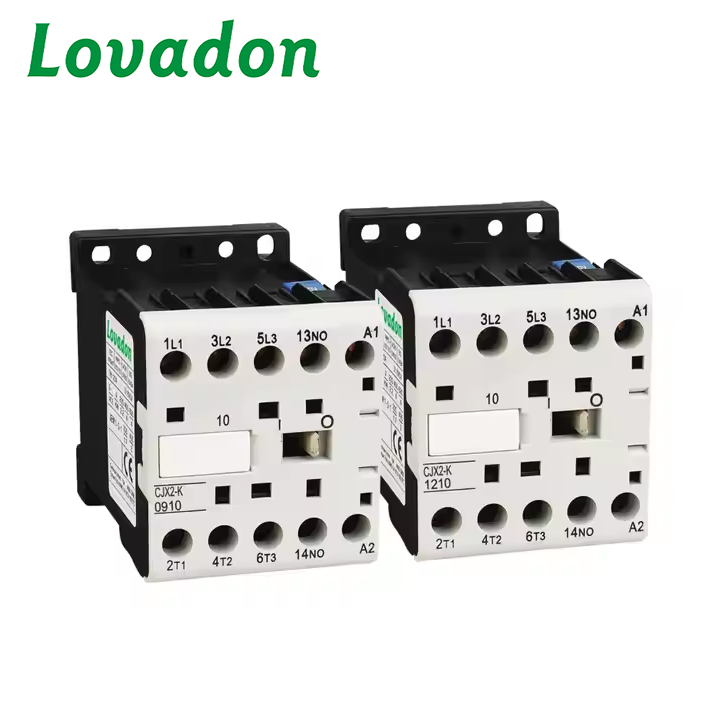 CJX2-K06 Magnetic Electrical Contactor Cjx2 Series K Model AC Contactor