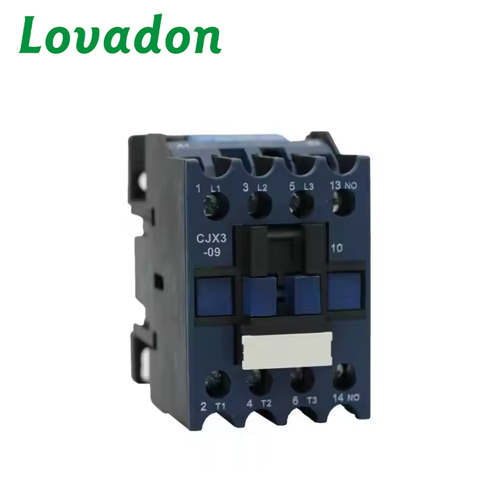 CJX3-09 Series 380V 50Hz PA66 Nylon 3-Phase AC Contactor Magnetic Contactor