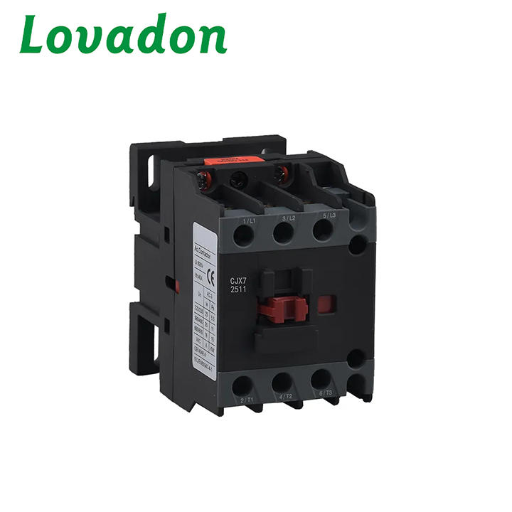 CJX7-2511 High Efficiency CJX7-2511 AC Contactor for Remote AC Circuit Control Electrical Contact Making