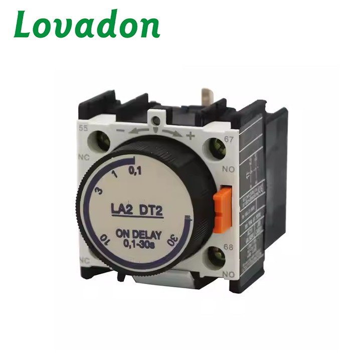 LA2-DT2 Time Delay Auxiliary Blocks AC Contactor for CJX2 LC1 380V/110V Main Circuit Rating Voltage