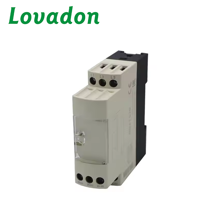 LRM4TG20 Digital Control Relay with Time Relay Overvoltage & Undervoltage Adjustment Phase Sequence Lack Detection Display LEDs
