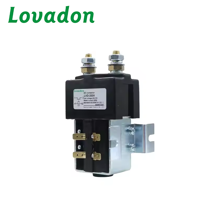 LVD 200A Best Selling Mini PV Solar Control Contactor CE Certified Modular Magnetic Contactor for 36V 12V 24V DC
