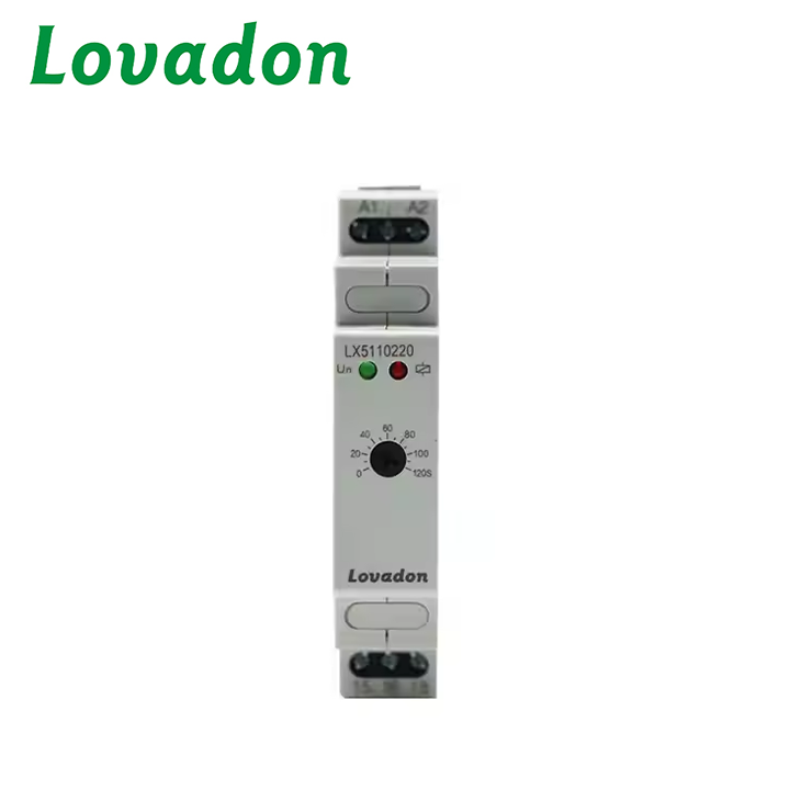 LX5110 Multifunctional Universal Power Supply Miniature 220V 24V AC Modular Time Relay SPDT Timer Relay One-Time Delay Sealed Protec
