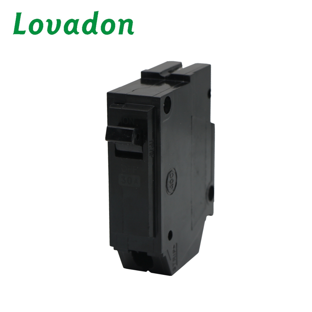 THQL 1P Manufacturer Supply 10KA Black Miniature Circuit Breakers Single-Phase 120v 240v Electrical Breaker