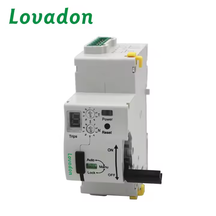 LMT51RS 2P Intelligent Remote Control Automatic Reclosing Generator Recloser Programmable Motorized Circuit Breaker RCCB Type Leakage