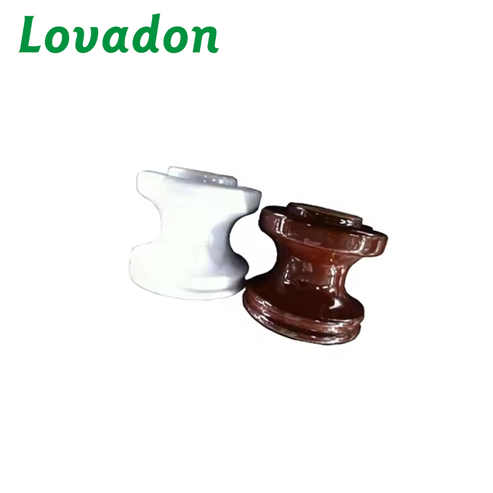 ANSI 53 American Standard 53 Series Ceramic Spool Insulator Porcelain Reel Insulator Electrical Equipment