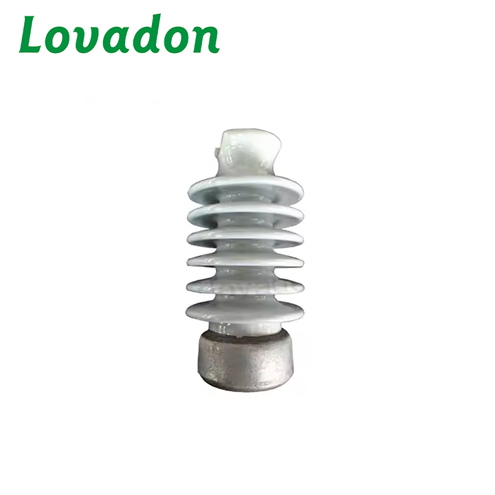 ANSI 57 Horizontal High Voltage Porcelain Line Post Insulator Pin Type Support Insulator for Electrical Equipment