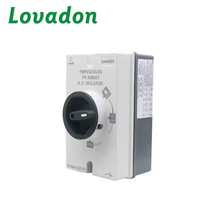 FMPV32 Standard Quality 1200VDC Disconnect Switch Uv Resistant IP66 Rated Enclosure DC Isolator Switch