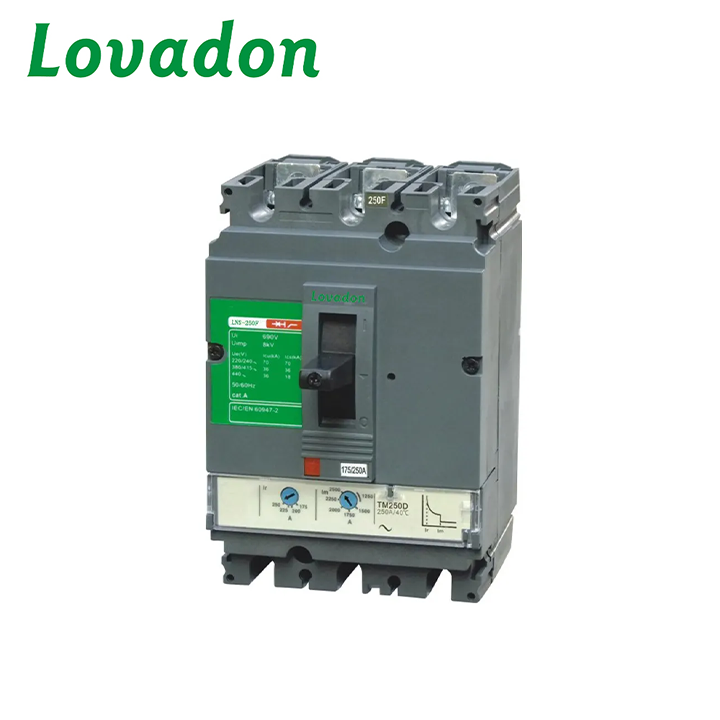 LNS-250 3P Nsx Electrical Intelligent 250 Amp Mccb Moulded Case Circuit Breaker Motorized Circuit Breaker