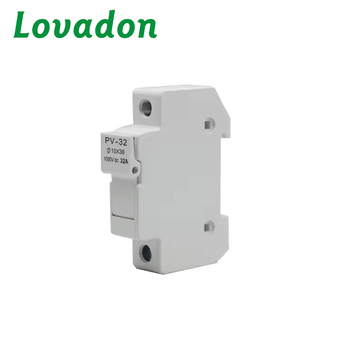 PV-32 Wholesale Low Price Automatic Dc 1000v Din Rail Electronic Solar Fuse Holder