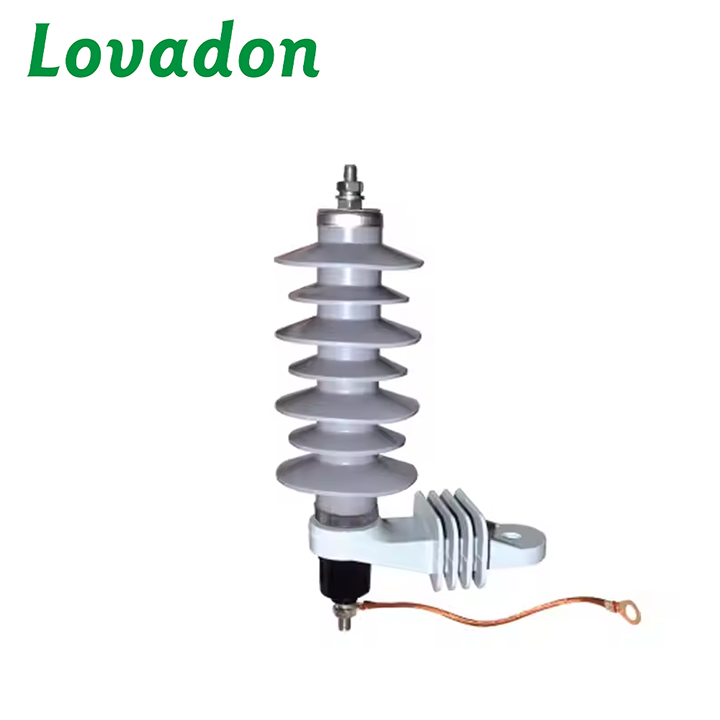 YH10W-15 Zhejiang HY10W 15KV Polymeric Lightning Arresters / Surge Arrester