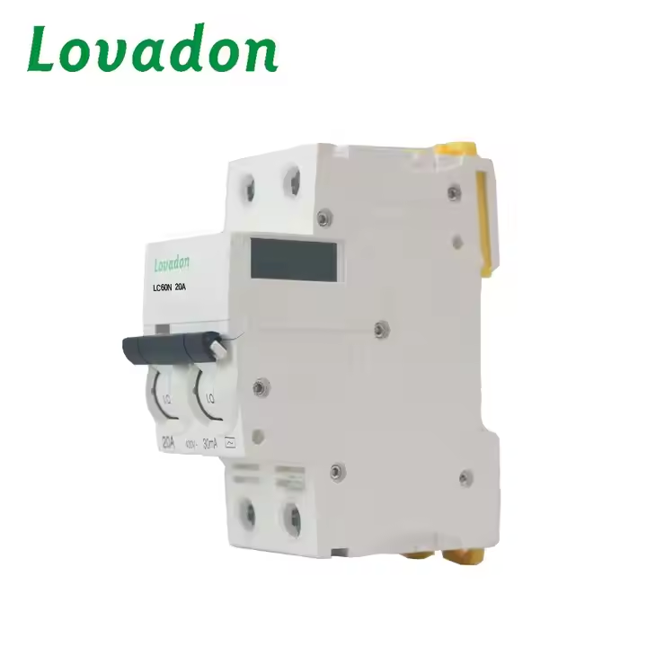 LC60N 2P New Product Copper Parts Silver Point Generator C50 MCB DIN  Type Circuit Breaker