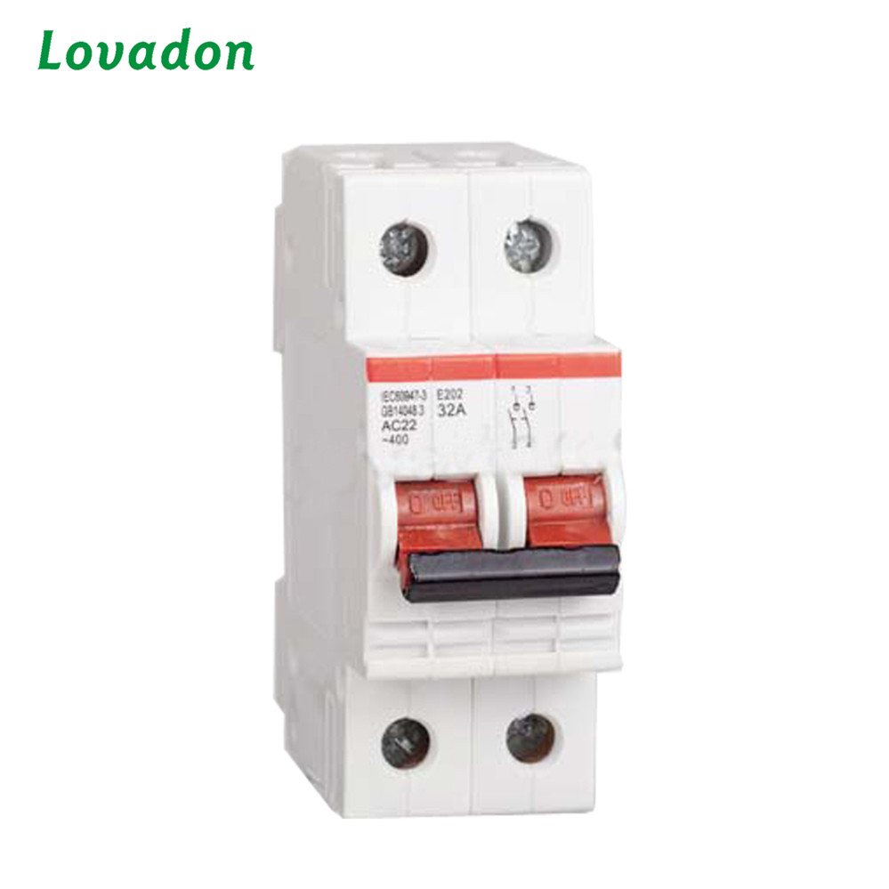 S201 2P Good Price 2 Pole MCB Miniature Circuit Breaker C Curve 32A RCBO/RCB Type 50/60 Hz in Stock Warehouse