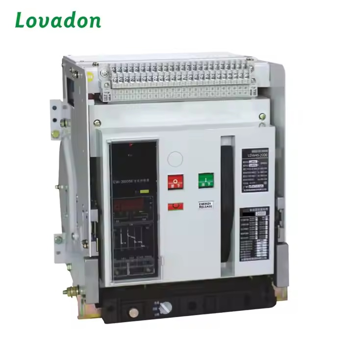 LDW45-2000 1600A 3P/4P Vacuum Circuit Breaker Fixed Intelligent Air Breaker Universal Type 3P/4P ACB 1600A Vacuum Circuit Breaker