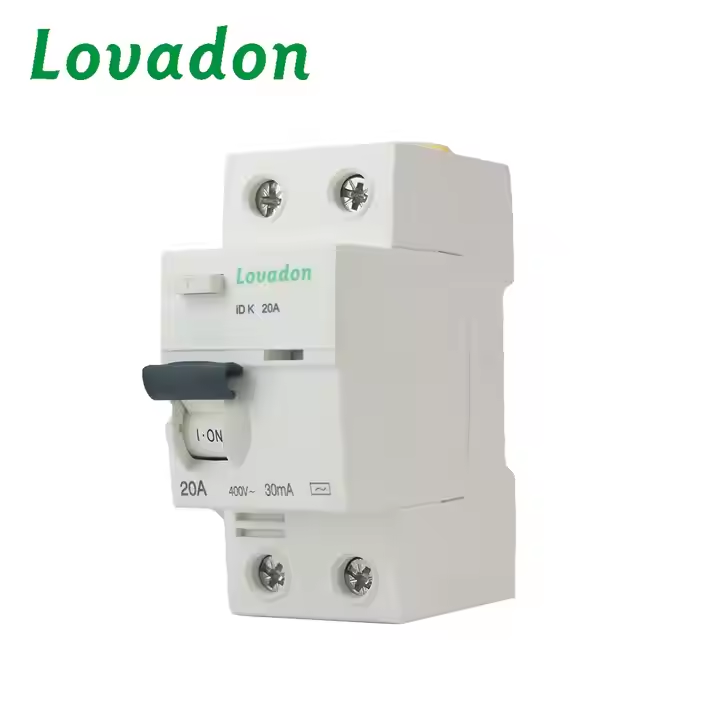 IDK 2P Factory Direct Automatic 20a 2p Protection Miniature Circuit Breaker Leakage Circuit Breaker with High Quality
