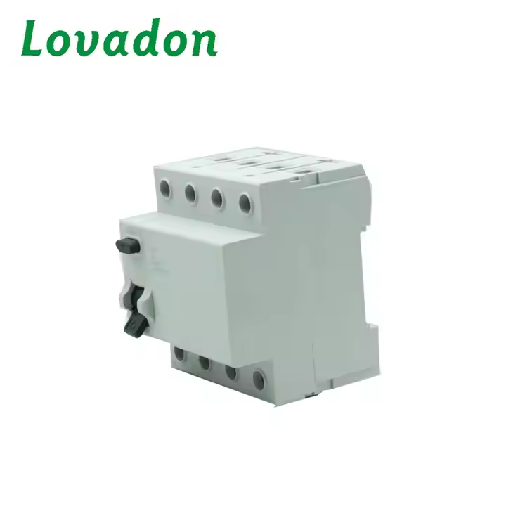 Eas 6 4P Hot Sale 230/400v Plastic Case Leakage Protection Residual Current Circuit Breaker