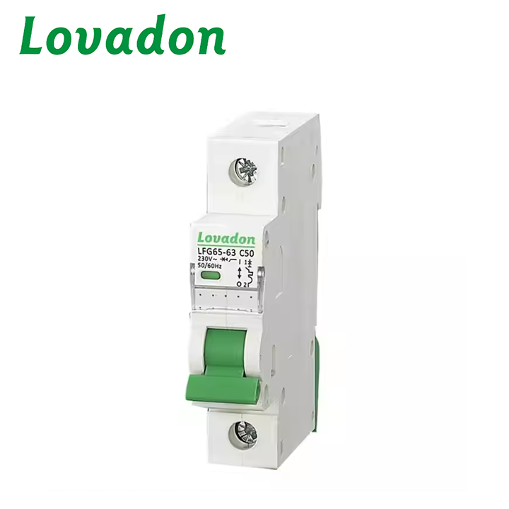 LFG65-63 1P C50 Thermal Type Circuit Breaker Single Pole 20A 25A Miniature Circuit Breaker