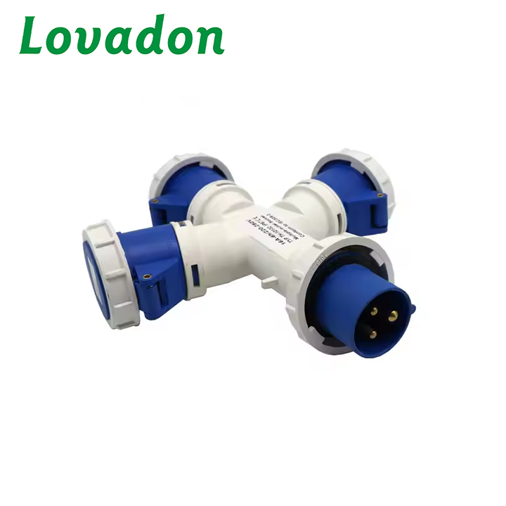 LTH-10132 IP67 industrial plug and socket