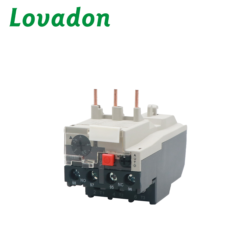 JR38-25 25A Thermal Overload Relay With Phase Failure Protection for AC Motor 690V Manual Automatic Reset