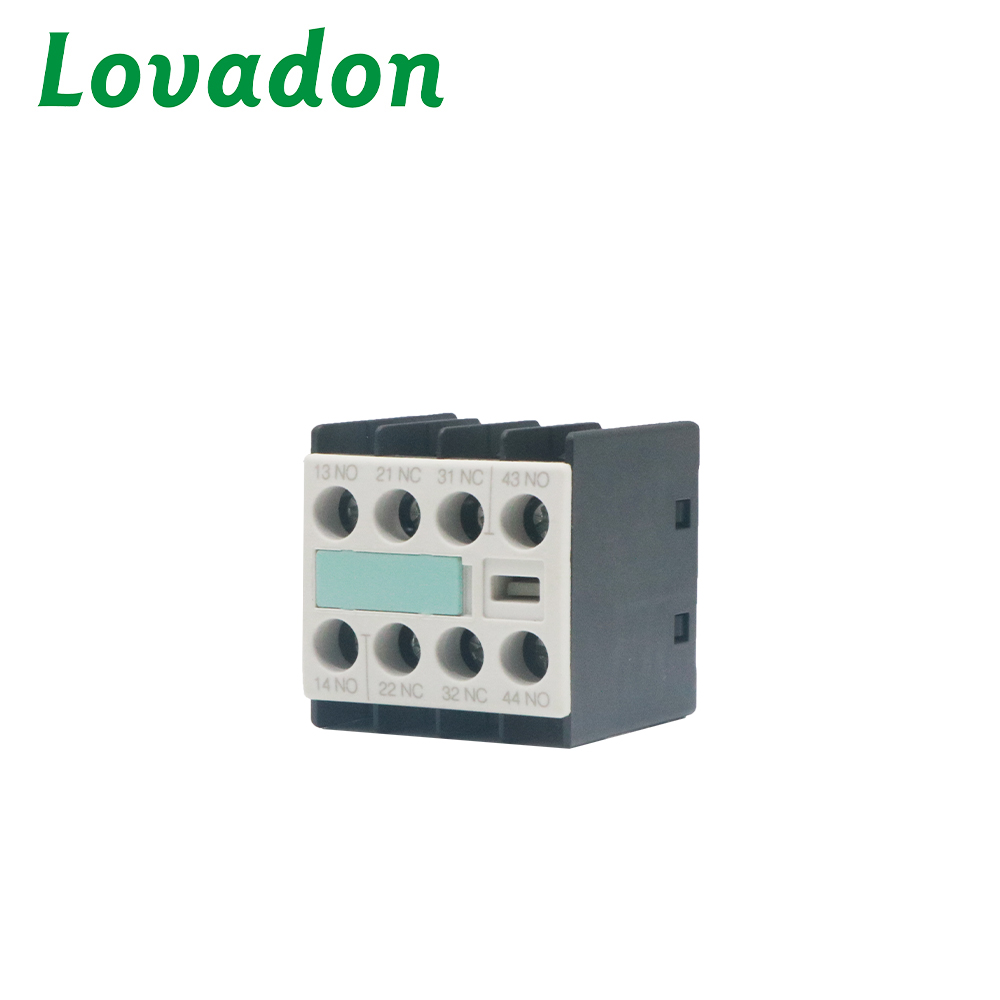 3RH1911 2NO2NC Auxiliary Contact Block for CJX9 AC Contactor DIN Rail Mount Electrical Accessories CE