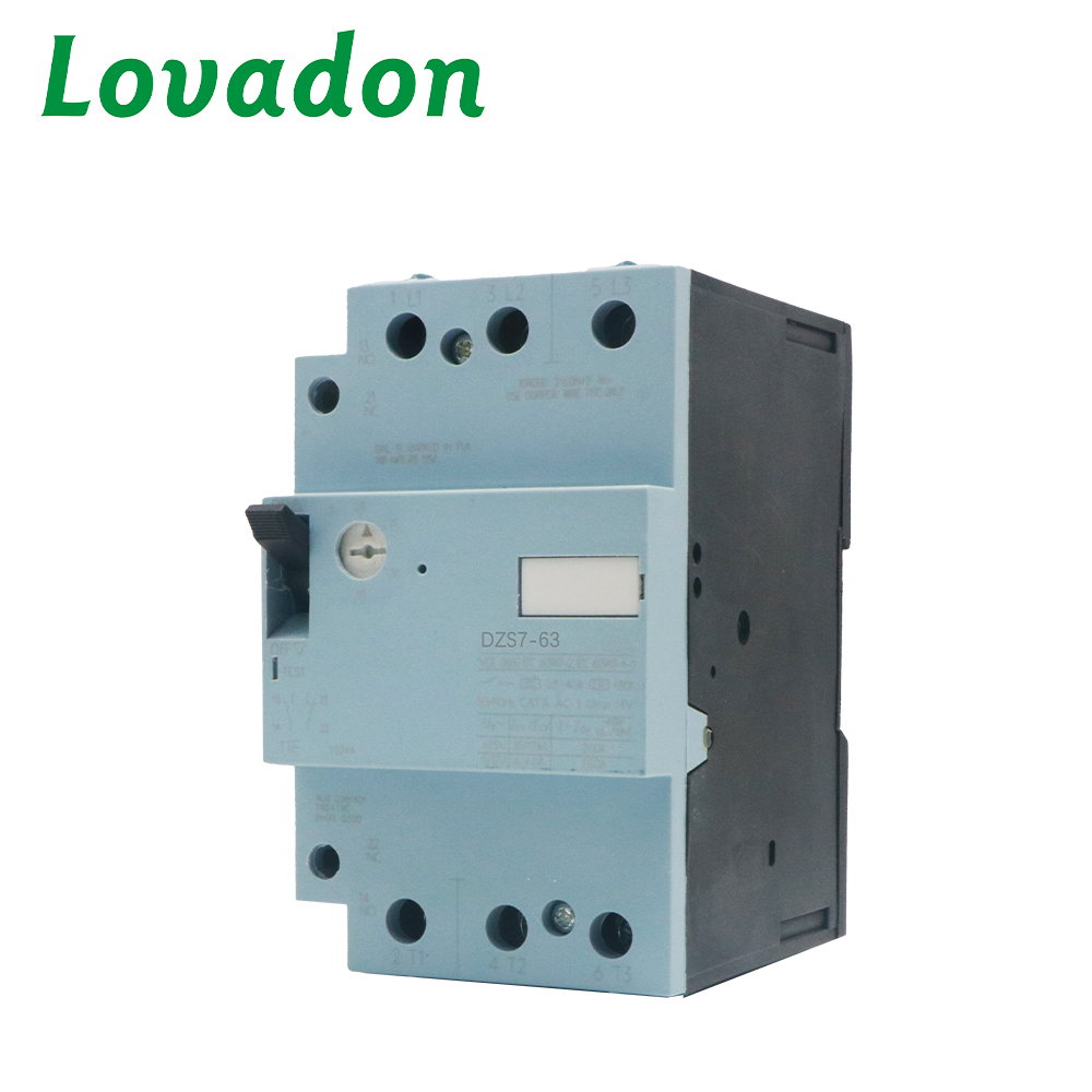 DZS7-63 Series MCCB 690V Motor Protection Circuit Breaker DZS7-63 1.6-63A Thermal Magnetic Trip Industrial Electrical Switch