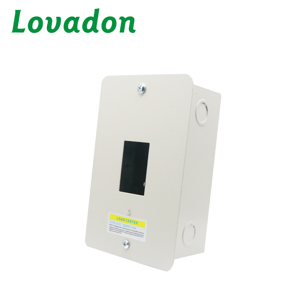 QOL 2WAY Residential Distribution Box Load Center 100A 120/240V Single Phase Flush Surface Mount Steel Panel