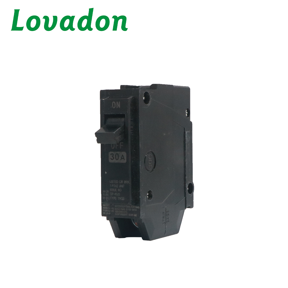 TQL 1P Miniature Circuit Breaker MCB 30A 120V AC Overload Short Circuit Protection IEC60898 for Lighting Distribution